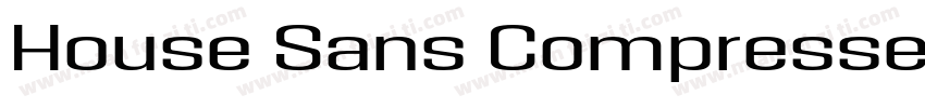 House Sans Compresse字体转换